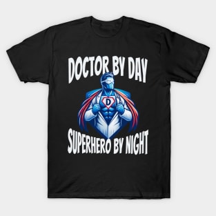 Funny Superhero Doctor Father's Day T-Shirt